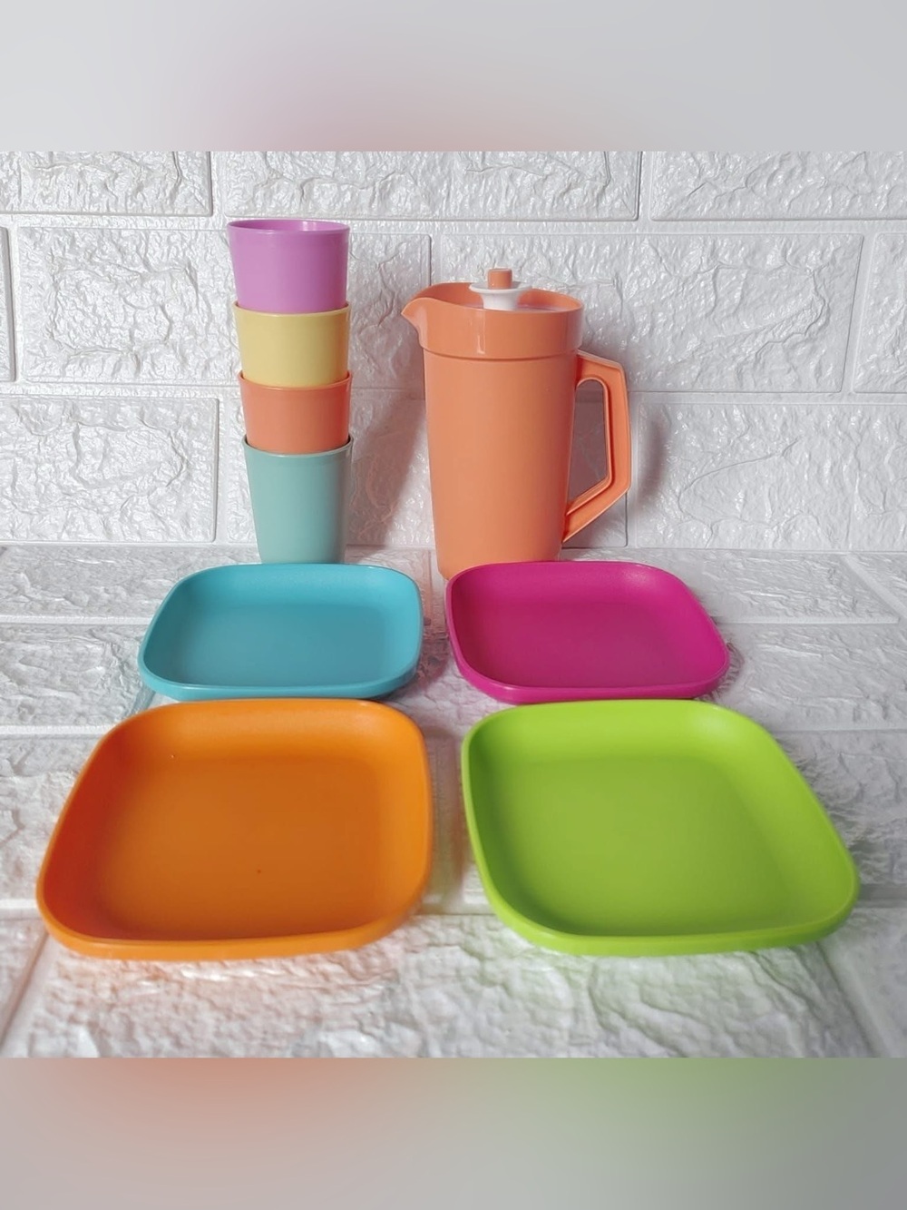 Tupperware Play Set of Kids Mini Colorful